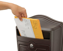 Load image into Gallery viewer, Maison Cast Aluminum Locking Wall Mount Mailbox Rubbed Bronze