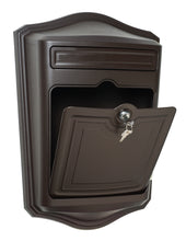 Load image into Gallery viewer, Maison Cast Aluminum Locking Wall Mount Mailbox Rubbed Bronze