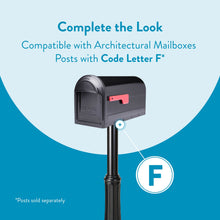 Load image into Gallery viewer, Barrington Post Mount Mailbox Black