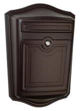 Load image into Gallery viewer, Maison Cast Aluminum Locking Wall Mount Mailbox Rubbed Bronze
