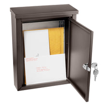 Load image into Gallery viewer, Chelsea Locking Wall Mount Mailbox Rubbed Bronze
