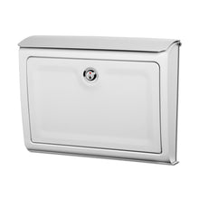 Load image into Gallery viewer, Whitman Locking Wall Mount Mailbox White
