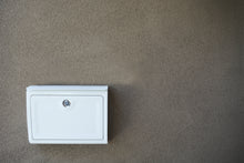 Load image into Gallery viewer, Whitman Locking Wall Mount Mailbox White
