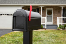 Load image into Gallery viewer, Barrington Post Mount Mailbox Black
