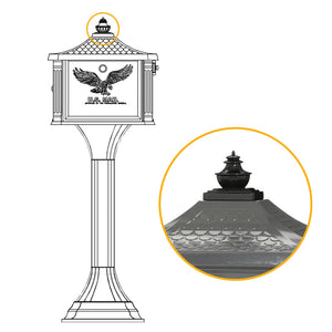 PED Series Pedestal Decorative Finial