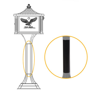 PED Series Pedestal Middle Post Section