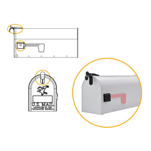 ST10 Series Grayson Mailbox Door Latch Kit